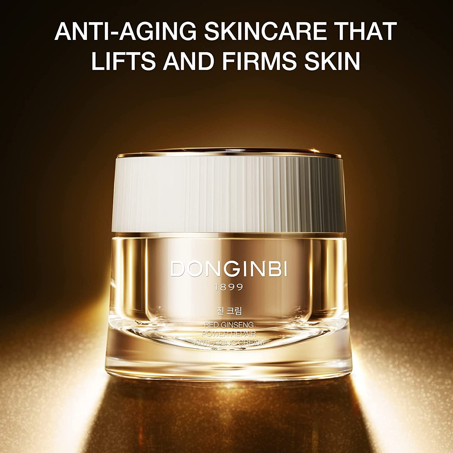 DONGINBI Red Ginseng Power Repair Anti-aging Cream for Reducing Fine Lines, Firming & Lifting - Anti-Wrinkle Korean Skincare, Deep Moisturizing-2.02 floz by Korea Ginseng Corp